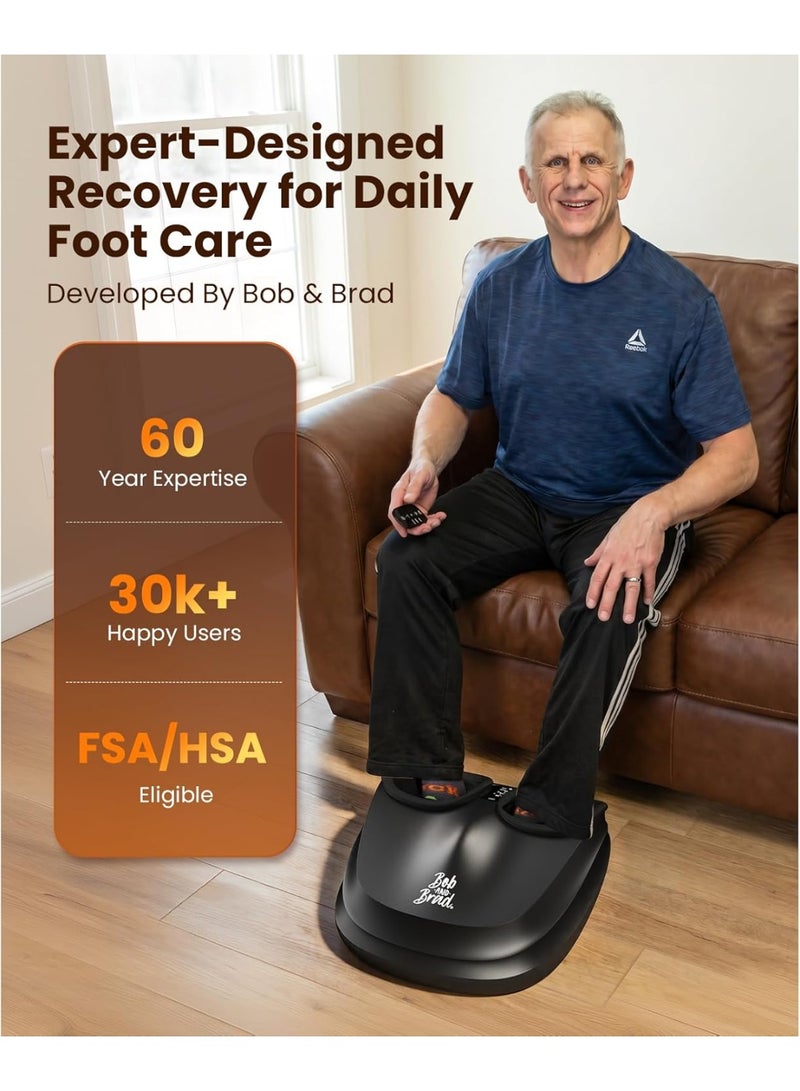 Lite Shiatsu Foot Massager with Heat – Deep Kneading Electric Foot Massager for Plantar Fasciitis, Pain Relief & Compression with Remote Control (Valentine’s Gift) - Image 2