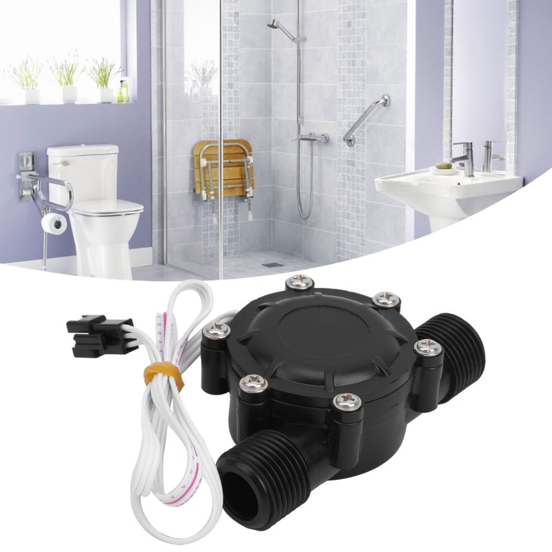 G1/2in Male Water Flow Generator 3 Phase Brushless Hydro Geneartor for Shower Head AC0-20V - Image 3