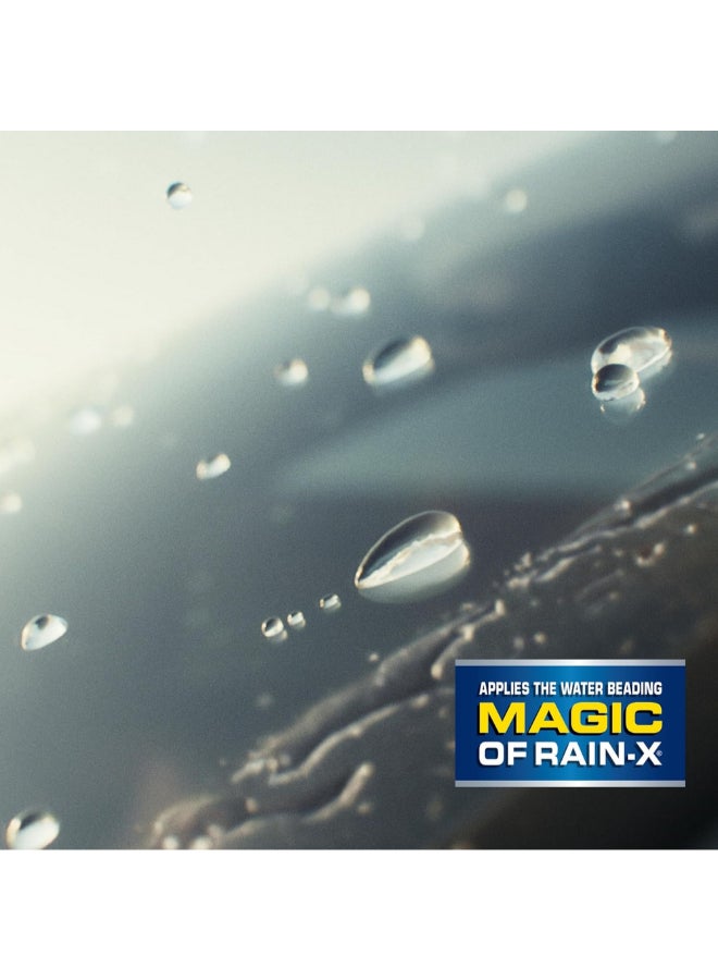 Rain-X Latitude Water Repellency 2-in-1 Car Wiper Blade Black 17 Inch 5079283-2 - Image 5