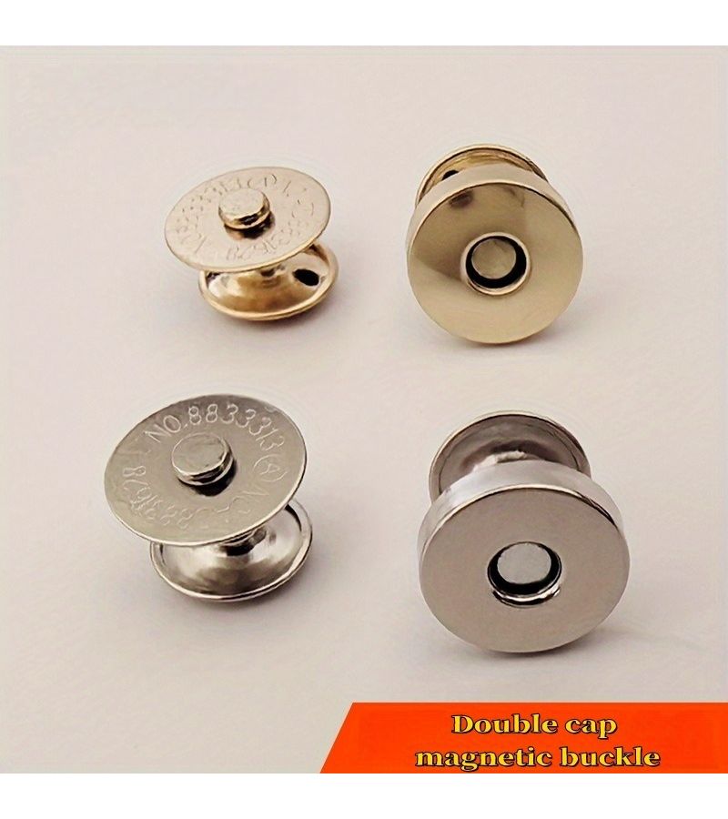 20 Pairs Magnetic Concealed Snaps For Hats Bags And Clothing Large Size - Image 2