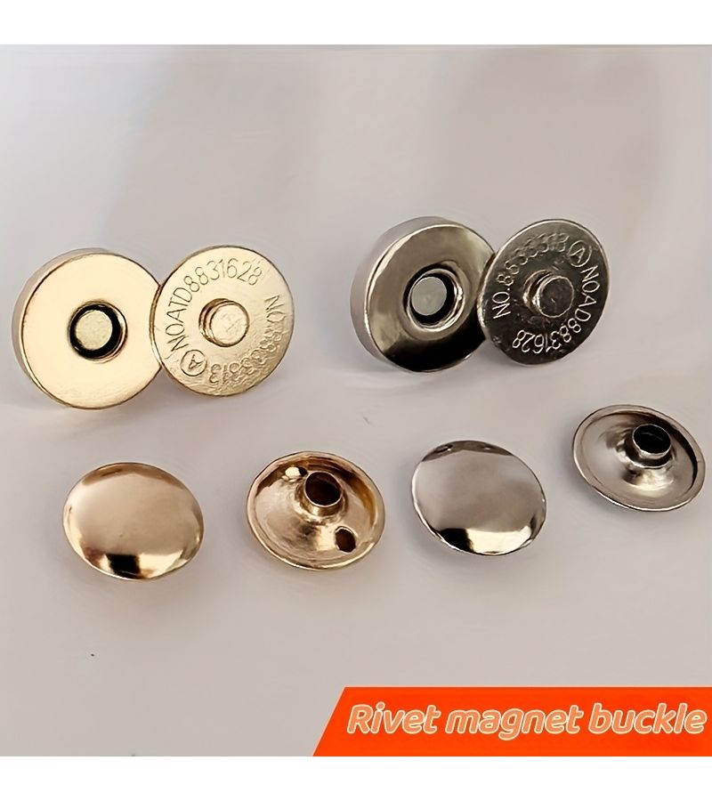 20 Pairs Magnetic Concealed Snaps For Hats Bags And Clothing Large Size - Image 1