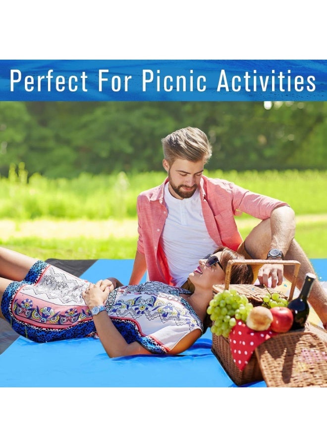 Alissa Oversized Sand-Free Beach Mat 210x200cm – Waterproof Quick-Dry Ripstop Blanket for 4–7 Adults – Compact, Lightweight & Sandproof for Beach, Travel, Camping & Festivals - Image 2