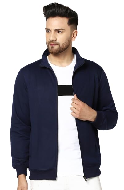 AUSK Men Jacket for Winter || Winter Jacket with Full Zipper Casual and office wear Hoodie Jacket for Mens - Image 1