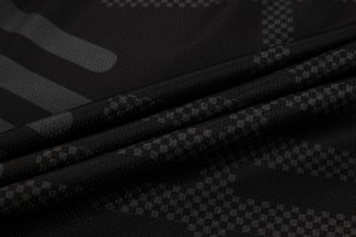 GCRFL Men's Cycling Jersey Set Road Bike Shorts Sleeves Jersey Zipper Pokcet Bib Shorts with Padded, Cycling Clothing kit Men (Black, 3XL) - Image 4