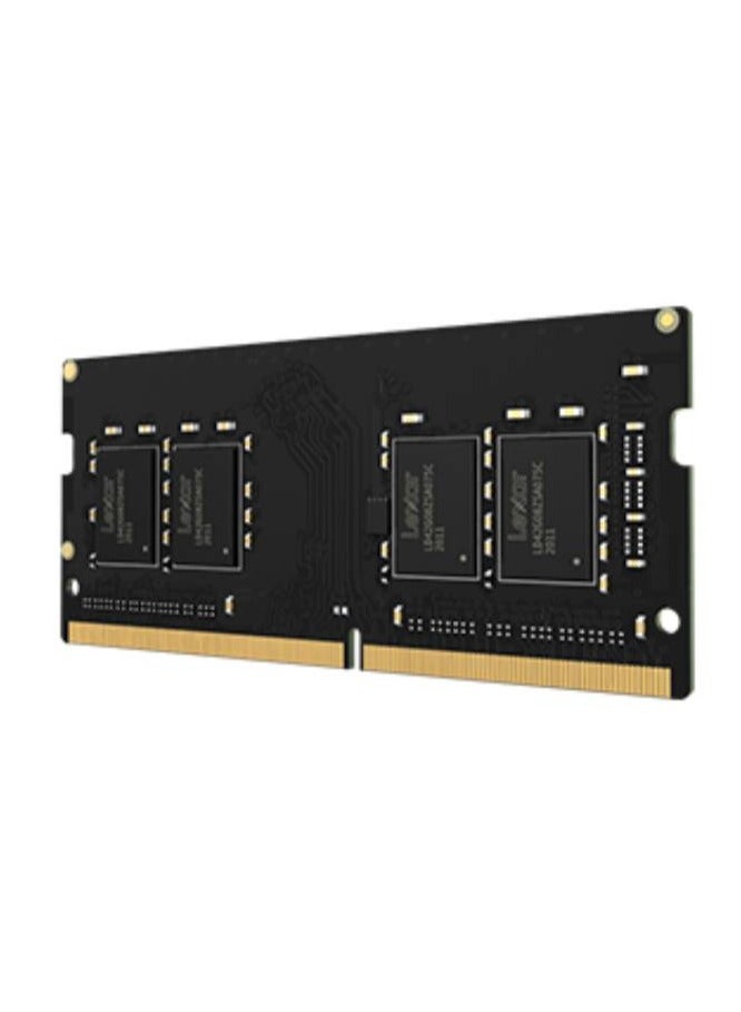 Lexar®DDR4 8GB 260 PIN So-DIMM 3200Mbps, CL22, 1.2V- 3200/2666 SODIMM Laptop Memory, 260 Pin 69.6 mm x 30 mm 69.6 mm x 30 mm 69.6 mm x 30 mmmm Black - Image 2
