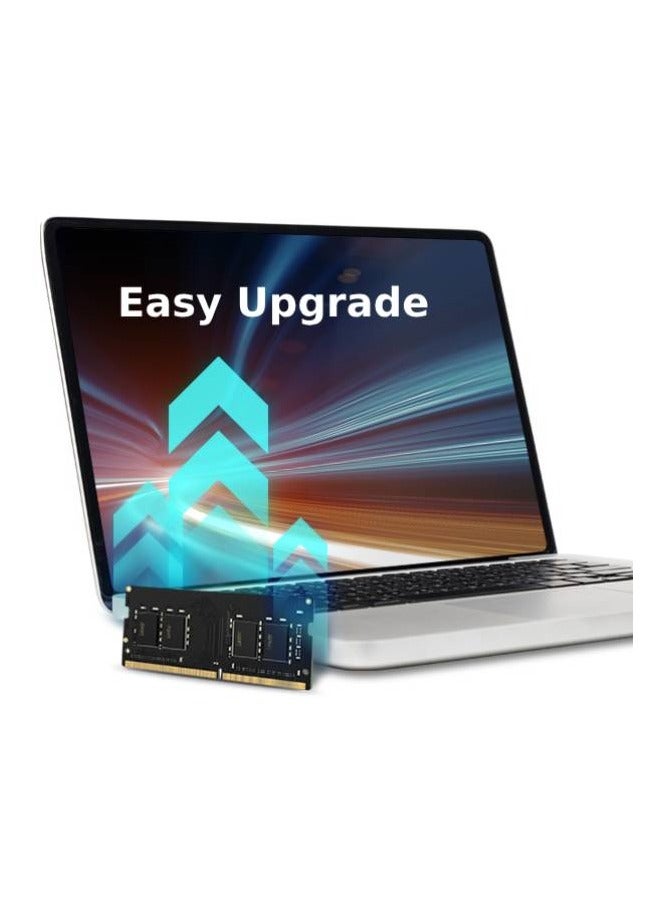 Lexar®DDR4 8GB 260 PIN So-DIMM 3200Mbps, CL22, 1.2V- 3200/2666 SODIMM Laptop Memory, 260 Pin 69.6 mm x 30 mm 69.6 mm x 30 mm 69.6 mm x 30 mmmm Black - Image 4