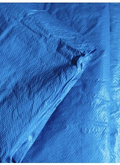 GREEN LIFE INDUSTRIES GREEN LIFE INDUSTRIES Tarpaulin Sheet Waterproof Tirpal 110 GSM 18 x 30 Feet Multipurpose Plastic Cover Tharpai for Truck Home Roof Rain Blue  - Image 4