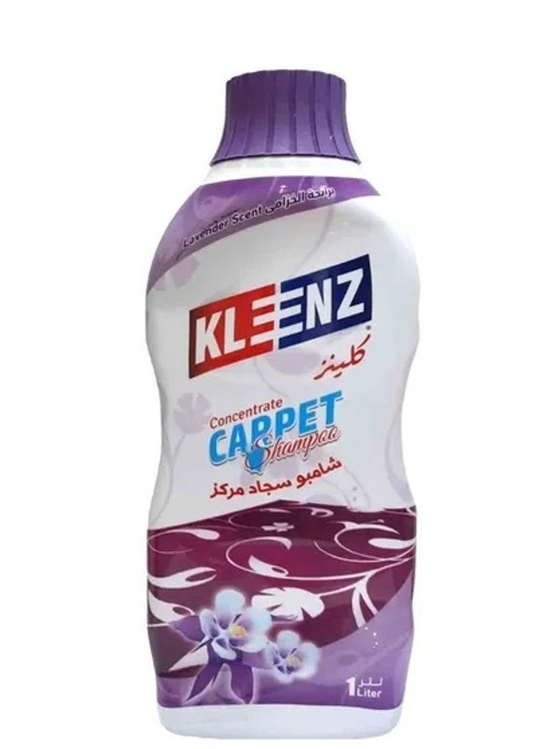 Carpet Cleaner And Upholstery Stain Remover Shampoo Removes Stubborn Stains and Odors From Sofas Floor And Car Seats 1L Capacity