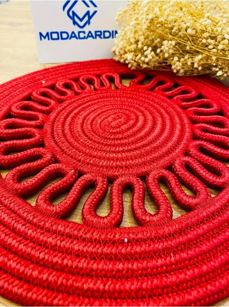 بدز ديري BDZ Leather Jute Wicker American Service Mat