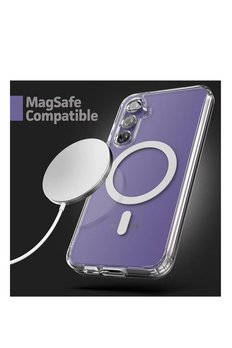 UMIXPRO Case for Samsung Galaxy S24 5G 2024 Magnetic Cover Compatible with MagSafe Hard Back Slim Shockproof Bumper Support Wireless Charging - Image 2