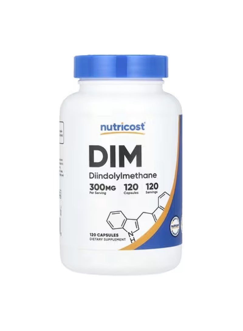 DIM، 300 ملغ، 120 كبسولة