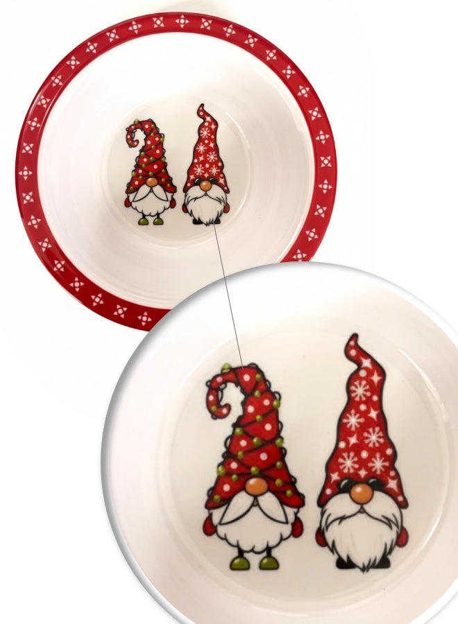 FEELINGS Kids Melamine Christmas Bowl 16 cm – Santa Print - Image 3