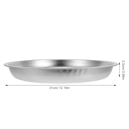 Hemobllo Stainless Steel Steamer Tray for Wok 1220 Inch Steaming Pan Rack for Vegetables Dumplings Dim Sum Healthy Cooking Kitchen Tool - Image 3