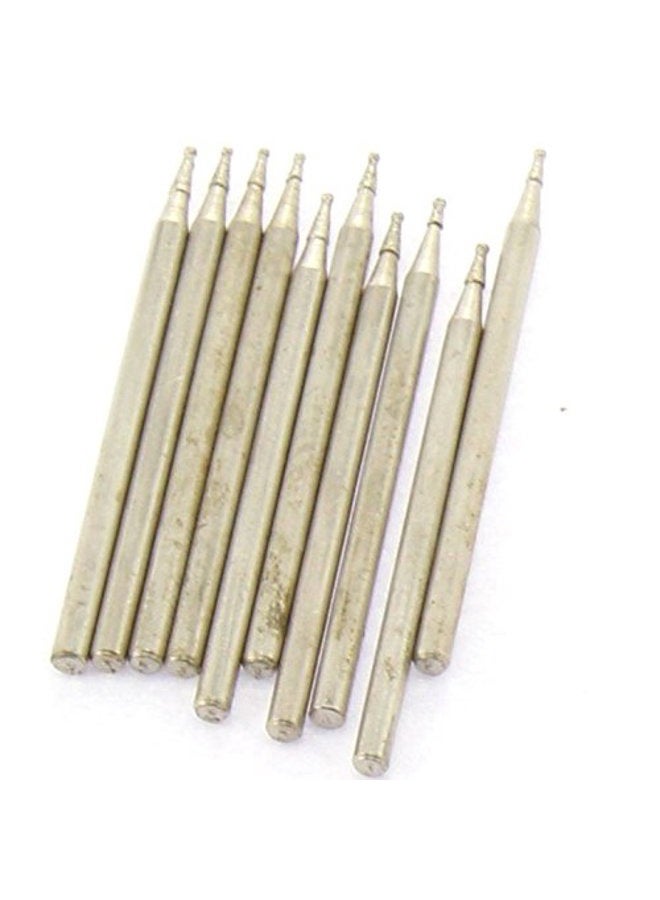 ILOVETOOL Diamond Grinding Head Bits Spherical 0.8mm Jade Carving Burrs Pack of 20Pcs - Image 2