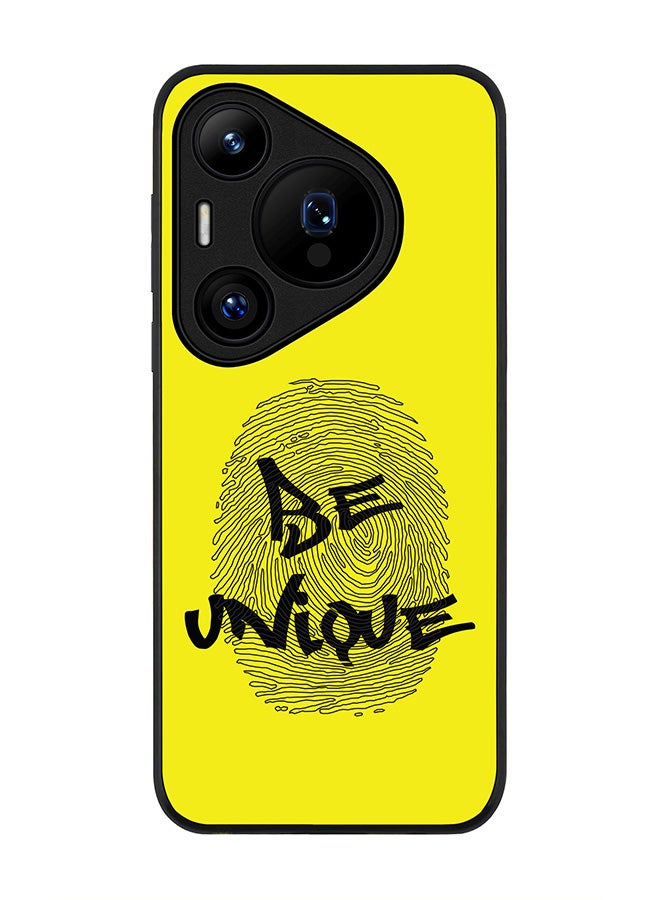 Stylizedd Rugged Black edge case for Huawei Pura 70, Slim fit Soft Case Flexible Rubber Edges Anti Drop TPU Gel Thin Cover -  Be Unique - Image 1