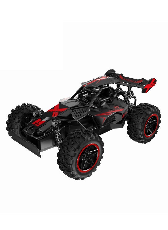 Off-Road RC Car Toy -Remote Control Car for Kids Age 6+ - 2.4Ghz High-Speed RC Monster Truck with LED Lights, Black/Red - for Boys & Girls- Birthday Gift for Kids, Indoor & Outdoor Play - Image 4