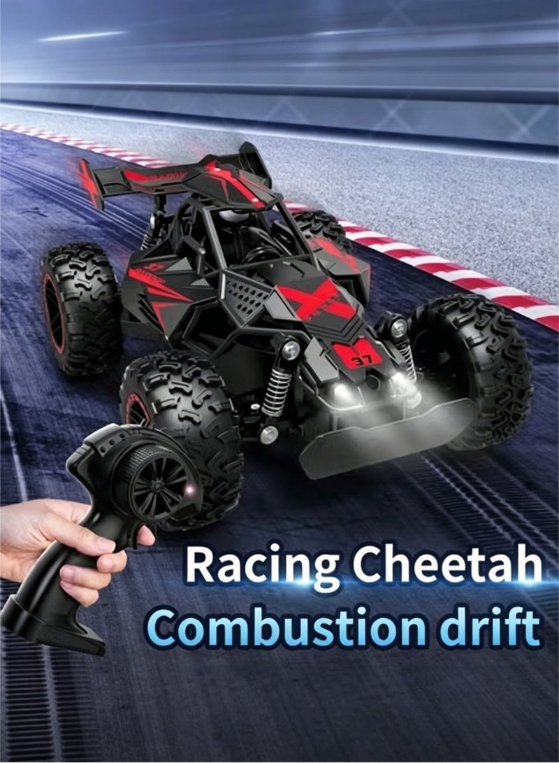 2.4GHz High-Speed Off-Road RC Car for Kids, Durable Remote Control Racing Buggy with Rechargeable Battery, All-Terrain Monster Truck with Anti-Slip Tires & Shock Absorbers, Ideal Gift for Boys & Outdoor Adventure Enthusiasts Ages 6+ - Image 5