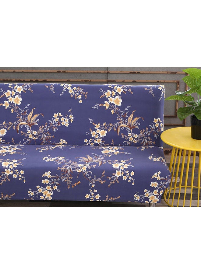 نيبمينينت غطاء أريكة واقٍ مزين بطبعة زهور بنمط ريفي أزرق/ بيج/ بني - Image 1