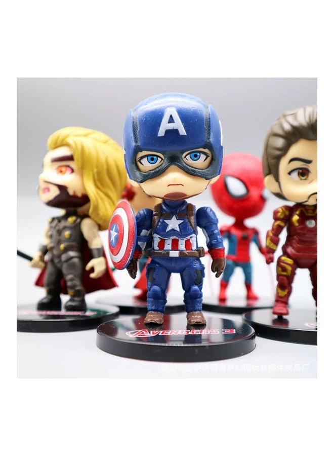 6-Piece Cartoon Avengers Figure - Image 3