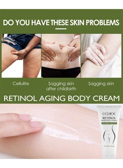 EELHOE Retinol Aging Body Cream, Firming Peptides Cream For Face And Body, Moisturizes, Hydrating Collagen Anti-Aging Cream, Anti Aging Retinol-Facial Cream For Face  - Image 5