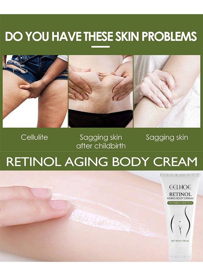 EELHOE Retinol Aging Body Cream, Firming Peptides Cream For Face And Body, Moisturizes, Hydrating Collagen Anti-Aging Cream, Anti Aging Retinol-Facial Cream For Face - Image 5