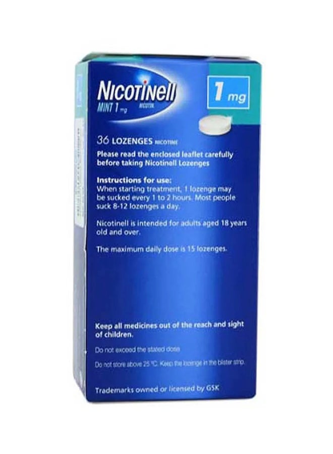 Novartis Consumer Nicotinell Mint Lozenges 1Mg- Pack Of 36 - Image 2
