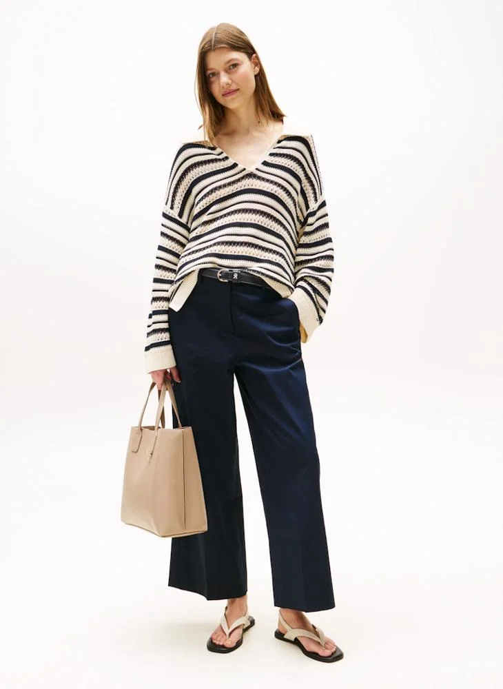 TOMMY HILFIGER Logo Detail Top Handle Satchels