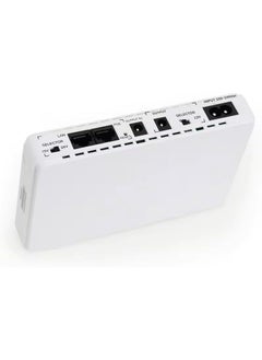 REBENUO POE432 Portable power supply Mini DC UPS Single Phase Lithium Battery On-Line Type 8800MAH10000mah Mini UPS for Networking 60Hz Frequency (White)  - Image 5