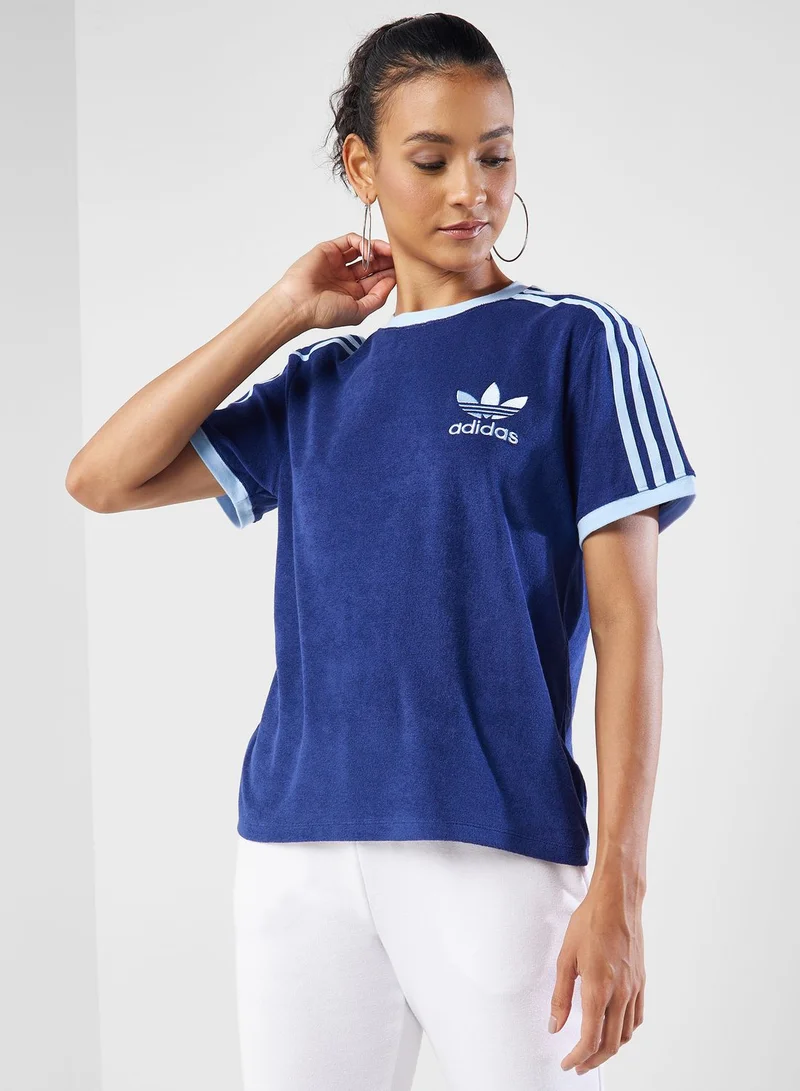 adidas Originals Terry 3 Stripes T-Shirt