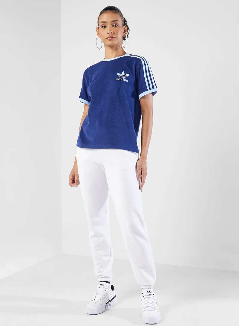 adidas Originals Terry 3 Stripes T-Shirt