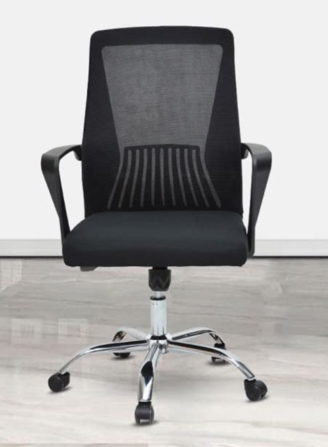 Mesh Executive Office Home Chair 360° Swivel Ergonomic Adjustable Height Lumbar Support Back K-9980