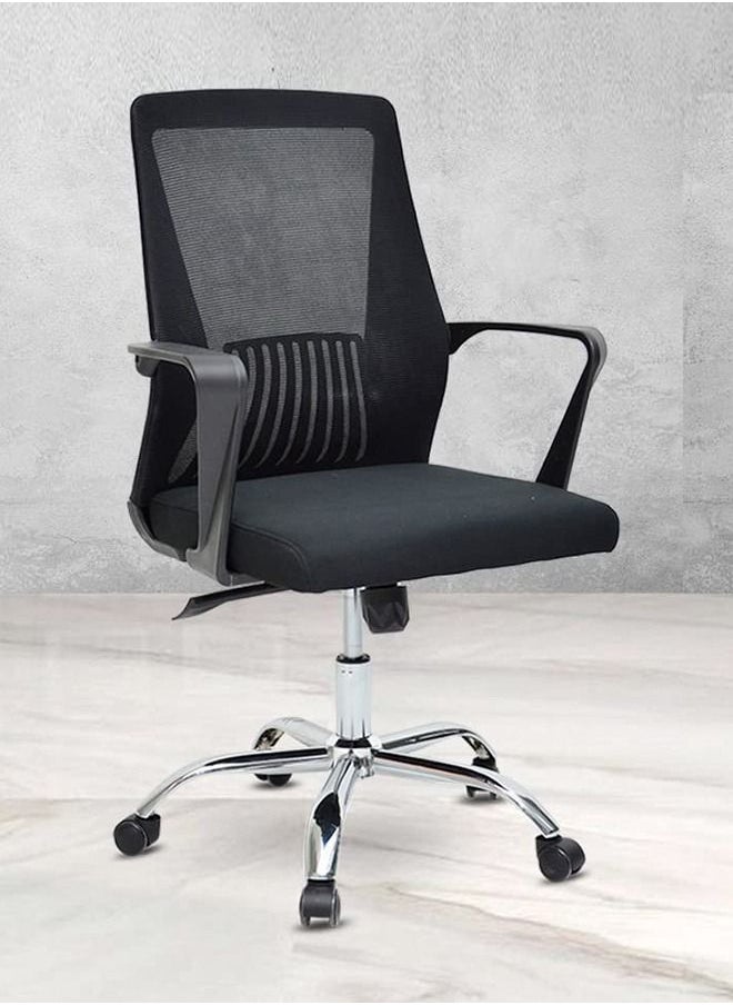 KARNAK Mesh Executive Office Home Chair 360° Swivel Ergonomic Adjustable Height Lumbar Support Back K-9980  - Image 1