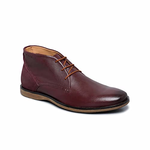 Ruosh The Venice Men Burgundy Ankle Chukka Boot - Image 2