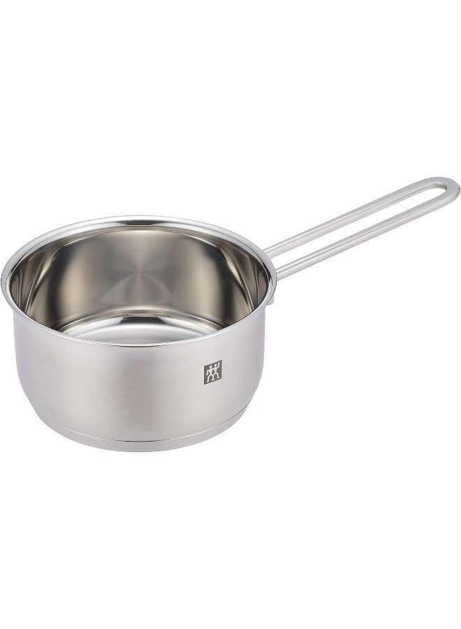 Zwilling Pico 14Cm Sauce Pan. 18/10 Stainless Steel. Sigma Classic Sandwich Base For All Stove Tops. Stay Cool Handles. Ovensafe - Image 1