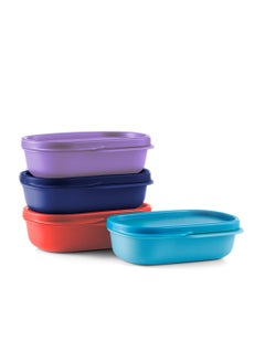 Tupperware Tupperware Plastic My Lunch Inner Container 4Pc (Multicolour), 120Ml  - Image 1