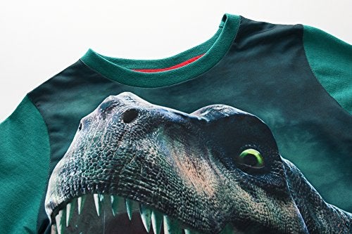 Frogwill Toddler Boys Dinosaur Park Short Sleeve 3D T-Shirt 9/10Y - Image 3