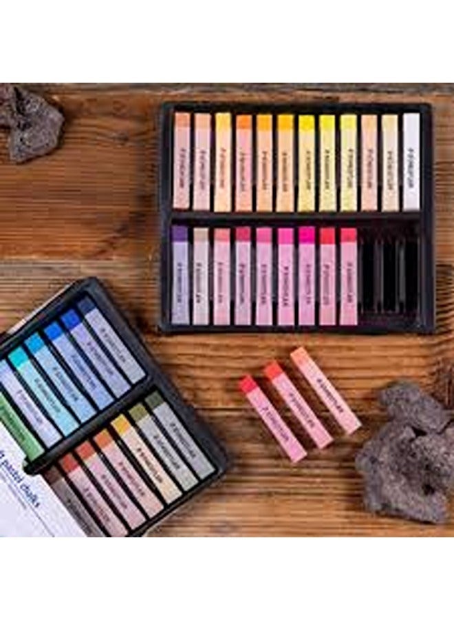 STAEDTLER Soft Pastel Chalk - 48 Colors Multicolour - Image 2