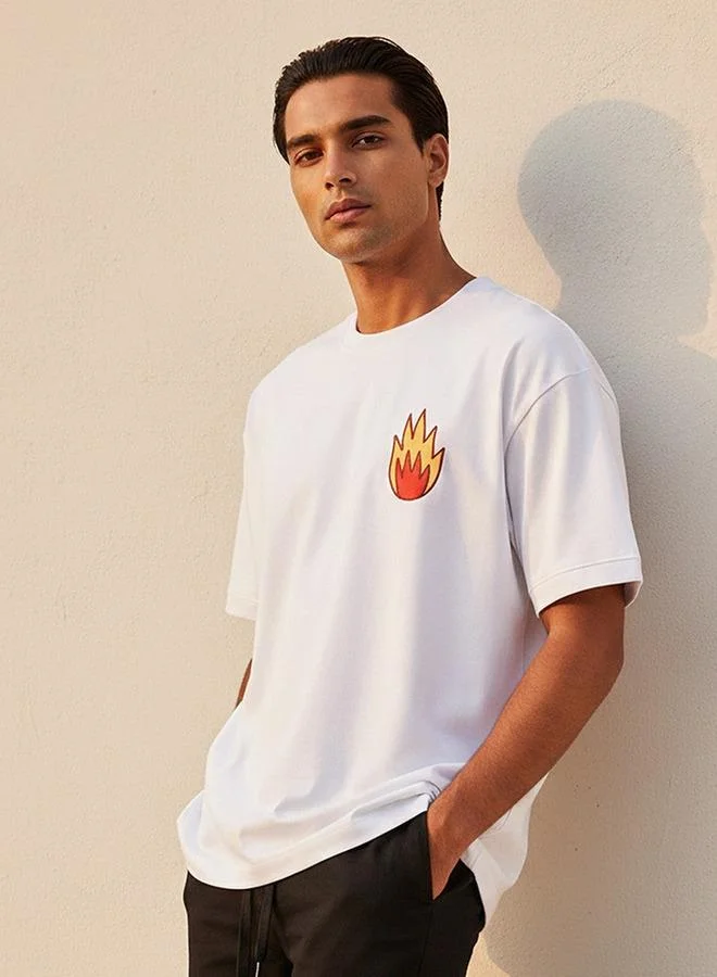 SP Characters Ricardo Cavalo Regular Fit Crew Neck Short Sleeves Graphic Print T shirt