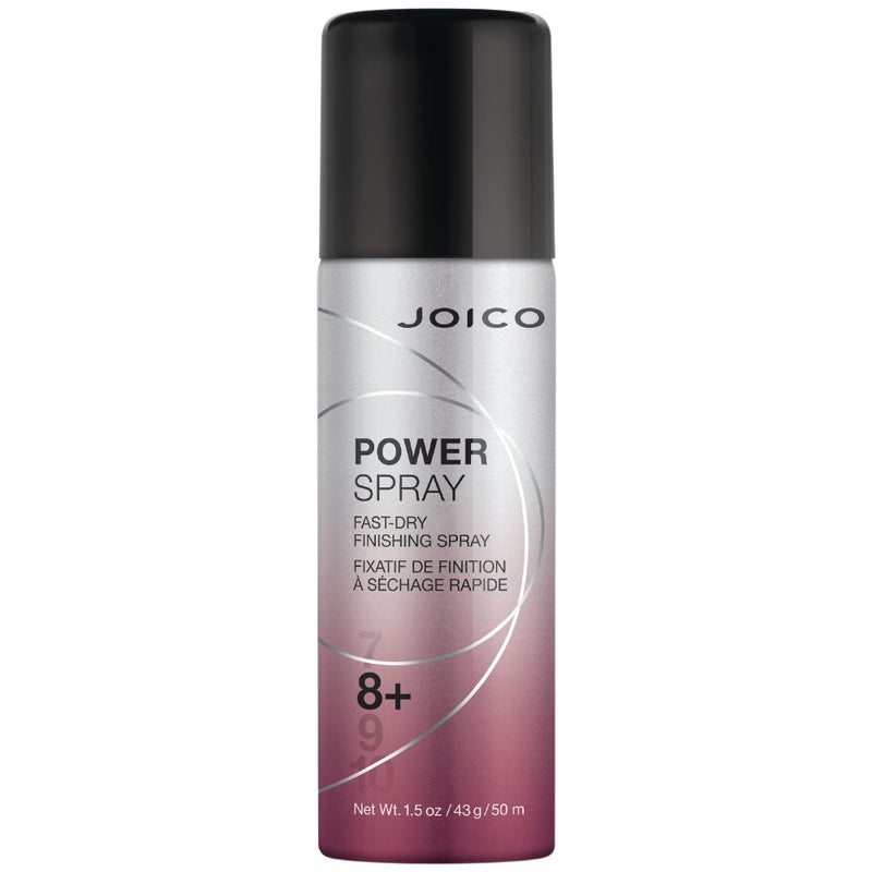 Joico Power Spray Fast-Dry Finishing Spray | For Most Hair Types | Protect Against Heat & Humidity | Protect Against Pollution & Harmful UV | Paraben & Sulfate Free | 72 Hour Hold | 1.5 Fl Oz - Image 1