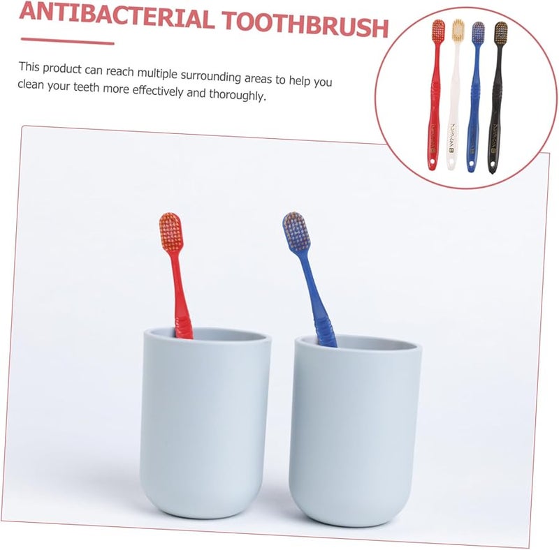 Bamboo Charcoal Toothbrushes 10 Pack Ultra Soft Bristles For Adults And Kids - Image 5