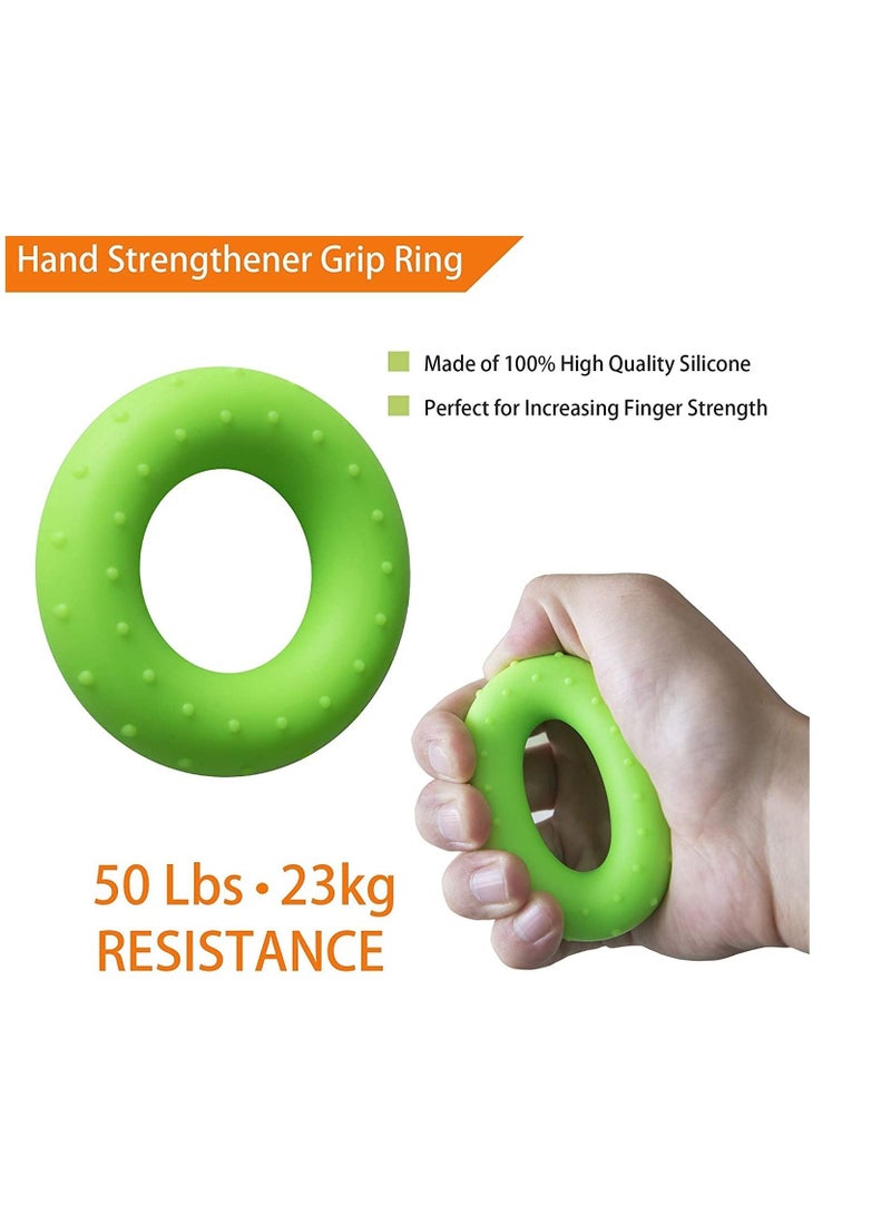 ULTIMAX Boxing Speed Bag 3 in 1 Hand Grip Set with Adjustable Resistance Hand Gripper, Palm Ring and Wrist Strengthener - Image 2
