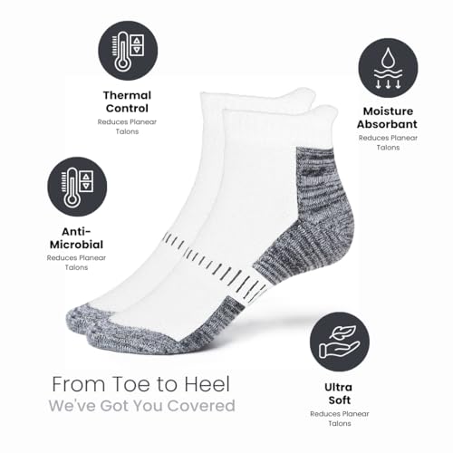 Wiz HomeWiz Wiz Socks for Men, Ultimate Terry Cotton Casual Socks, Breathable, Ankle-Length Socks for Men & Women (Unisex), Free Size (Black, White and Grey Melange) Pack of 3 - Image 5