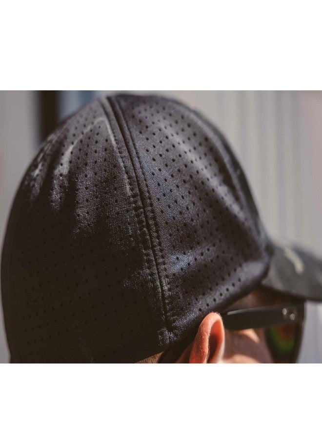 VIKTOS Men's Superperf MC Multicam Tactical Hat - Moisture-Wicking Adjustable Casual Pre-Curved Mid-Profile Baseball Cap, Multicam Black, Small-Medium - Image 4