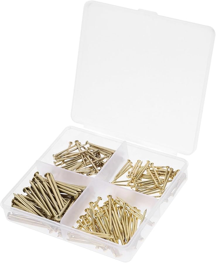 Picture Hanging Nails Assortment Kit 40 Pieces Wall Hardware For Easy Hanging Projects - Image 1