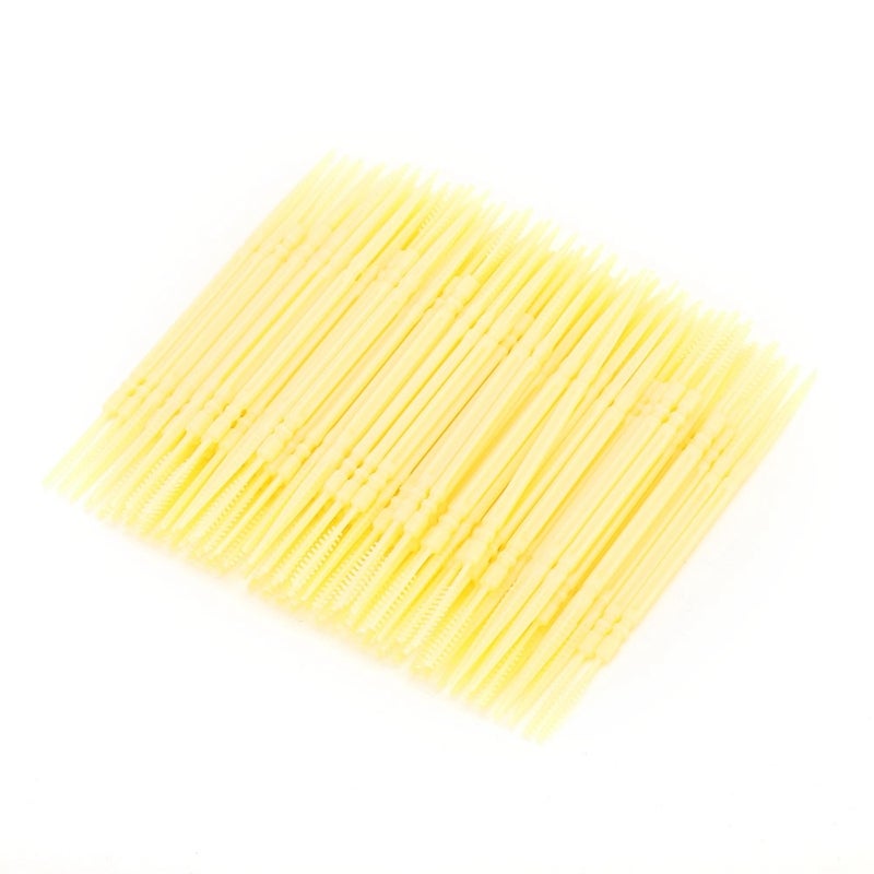 Double Head Toothpick: Food Grade PP Material, Gum-Safe Design, Soft Brush Toothpick - Gentle Interdental Cleaning, Dental Pick for Sensitive Gums, Large Tooth Crevice, Travel, Adults, Children And El - Image 2