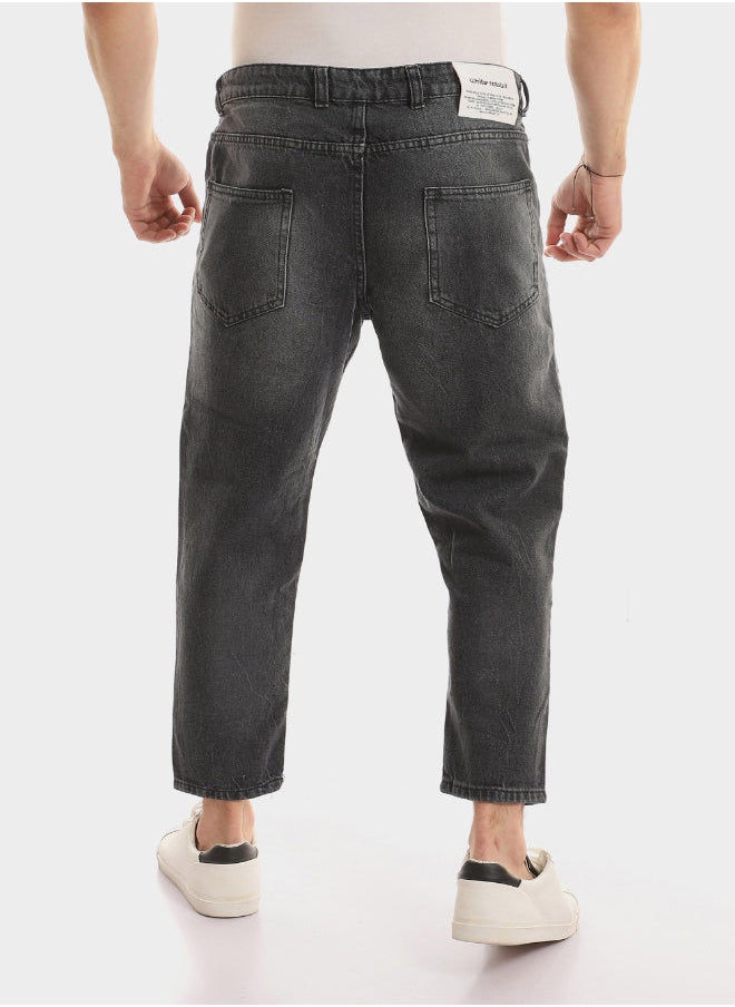 WHITE RABBIT - Elastic Waist With Drawstring Jogger Jeans - Image 1