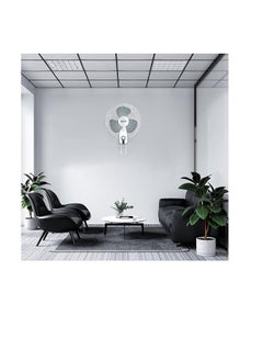 MODI Wall Fan Plastic Cooling Fan with 3 Wind Speed，Wall-mount-fan 45W , 16" White ,MD-HWF3001  - Image 5