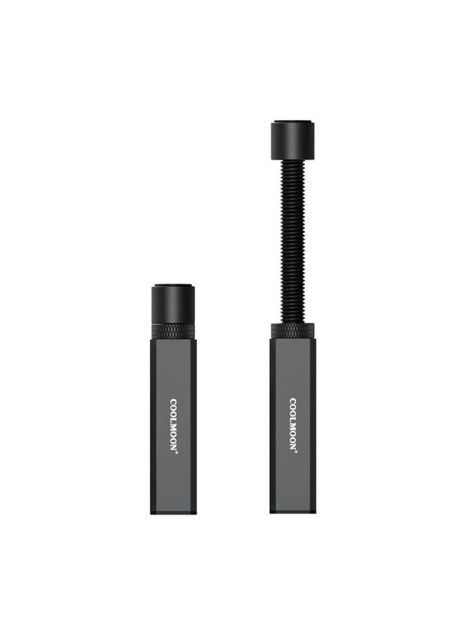 BURAQ COOLMOON Graphics Card Stand Desktop Computer Graphics Card Vertical Top Support Bracket Screw Telescopic Support Rods, Adjustable Height: 7.5-12cm (Black)  - Image 1