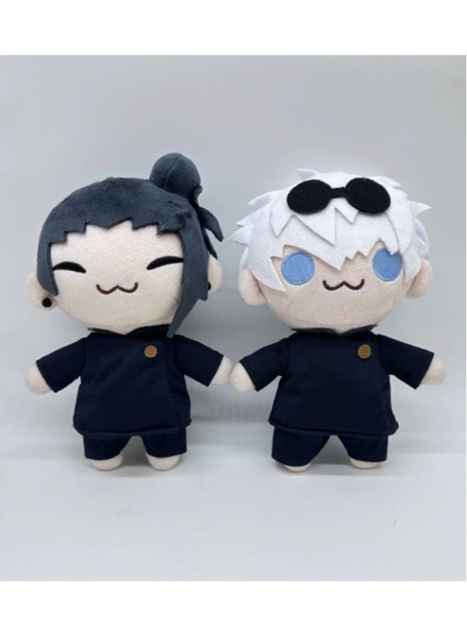 New Product Gojo Geto Plus Wutiao Wuxia Youjie Spell Battle Plush Doll - Image 3