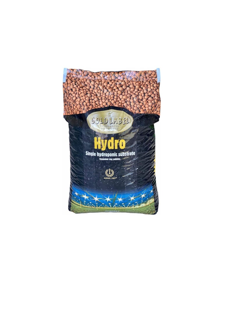 Hydro Leca 4mm-16mm Clay Pebbles, Brown, (45 Liter Bag) - Made from 100% Natural Clay, Can be used for Drainage, Decoration, Aquaponics, Hydroponics and Other Gardening Essentials - Image 1